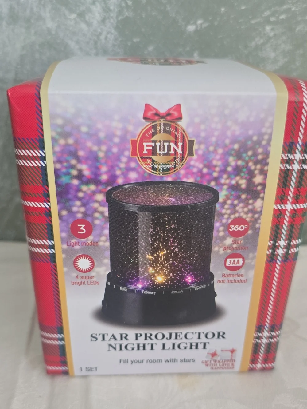 Star Projector Night Light, Fill Your Room With Stars, LED Lights New